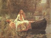 John William Waterhouse The Lady of Shalott oil on canvas